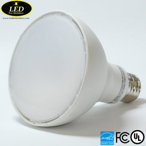 LED for Builders - Greenlux BR30 Angled View