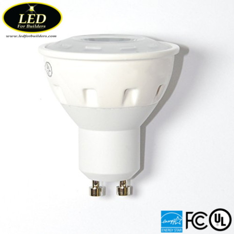 LED for Builders - GreenLux LED GU10 bulbs vertical view