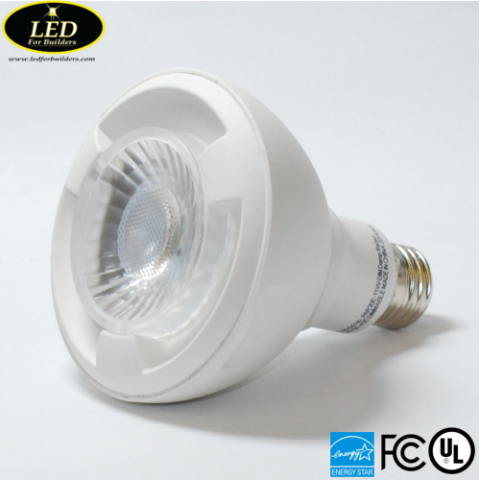 LED for Builders - GreenLux PAR30 angled view