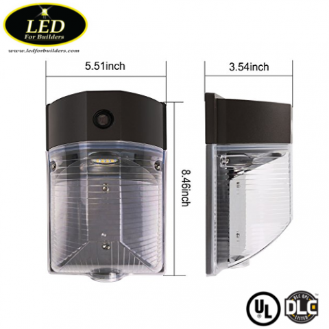 LED Wall Mount Dimensions